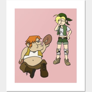 Fat Tarma and Eri Posters and Art